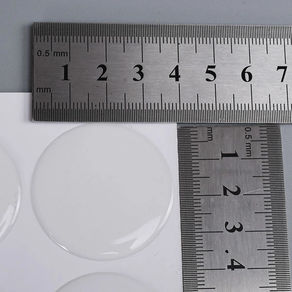 Clear Epoxy Resin Sticker
