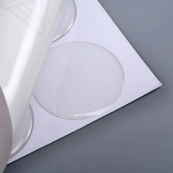 Clear Epoxy Resin Sticker