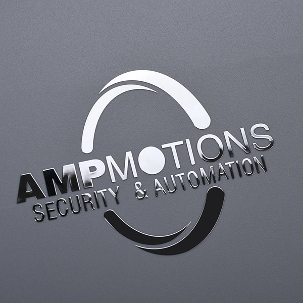 Electroforming Logo Sticker