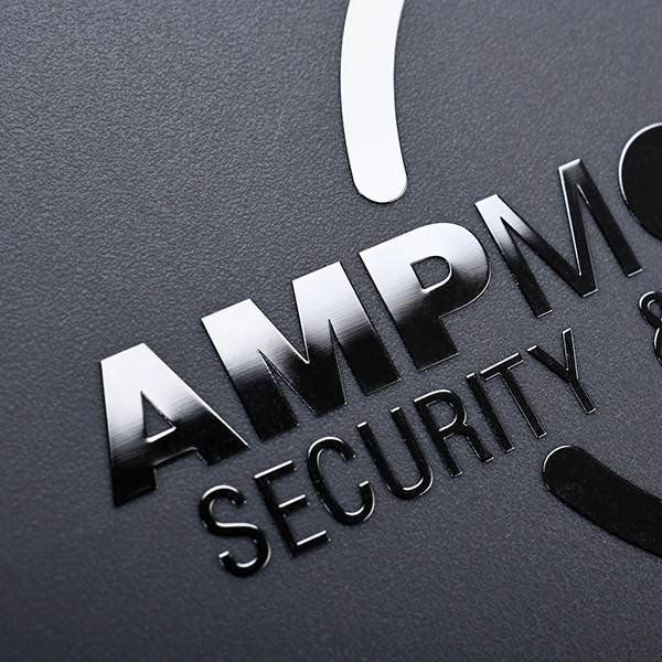 Electroforming Logo Sticker