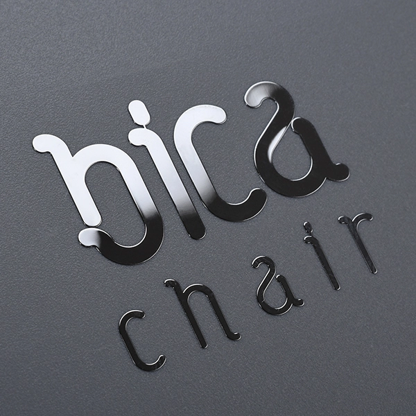 Nickel Logo Sticker for Machine