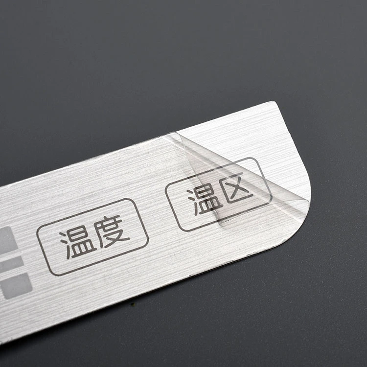 PET Membrane Switch Control Panel