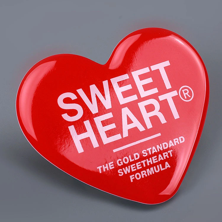 Love Epoxy Resin Sticker