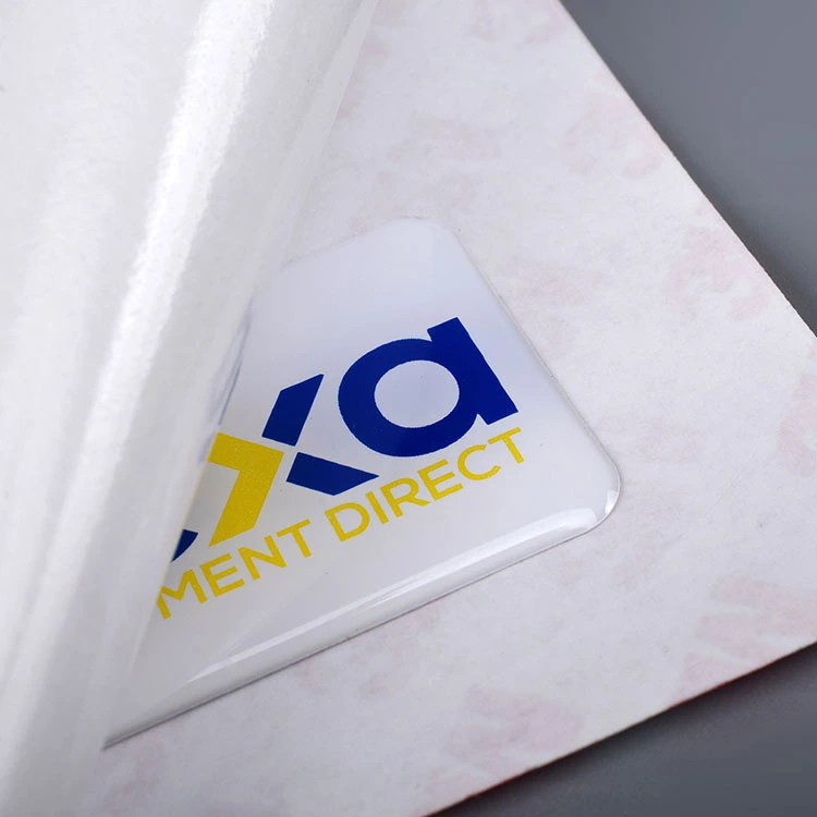 Design Brand Epoxy Resin Sticker