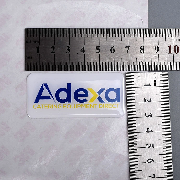 Design Brand Epoxy Resin Sticker