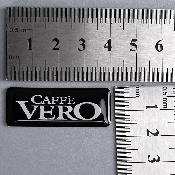 Brand Name Epoxy Resin Sticker