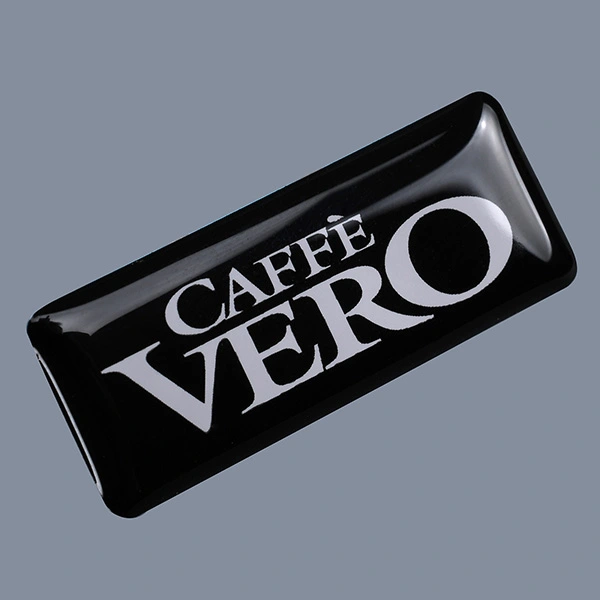 Brand Name Epoxy Resin Sticker