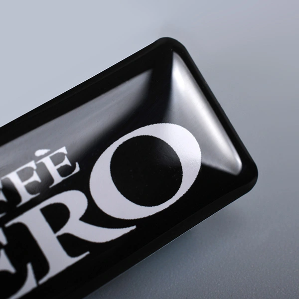 Brand Name Epoxy Resin Sticker
