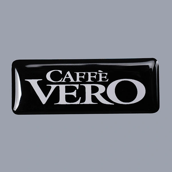 Brand Name Epoxy Resin Sticker