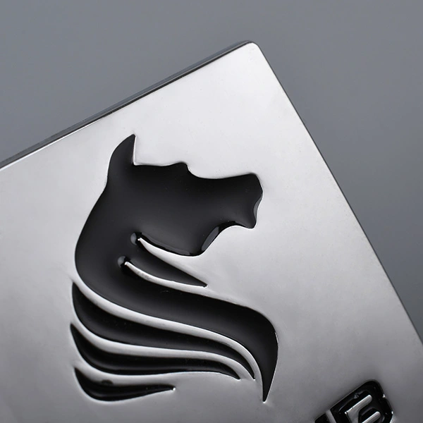 Electroplated Chrome ABS Sticker
