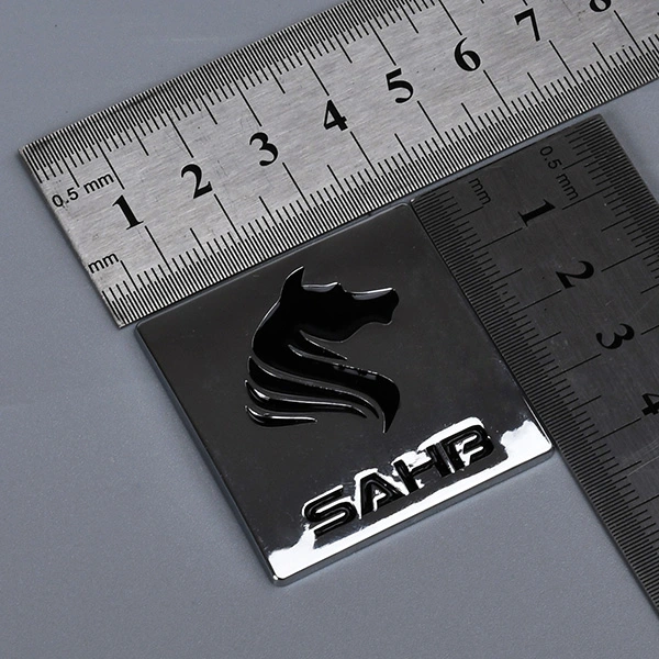 Electroplated Chrome ABS Sticker