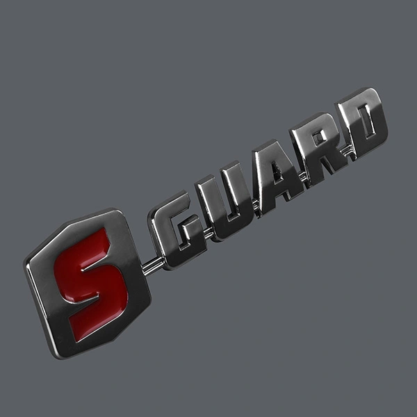 Plastic Car Auto Emblem Stickers