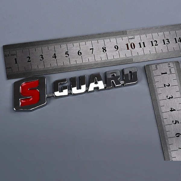 Plastic Car Auto Emblem Stickers