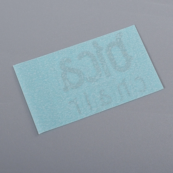 Nickel Logo Sticker for Machine