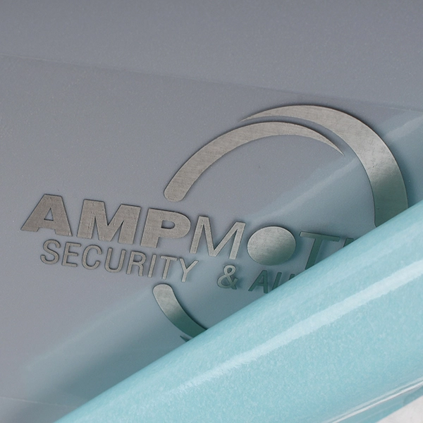 Electroforming Logo Sticker