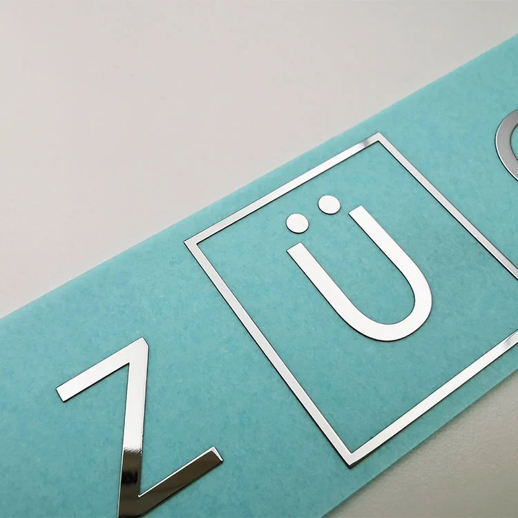 Electroforming Nameplate Label