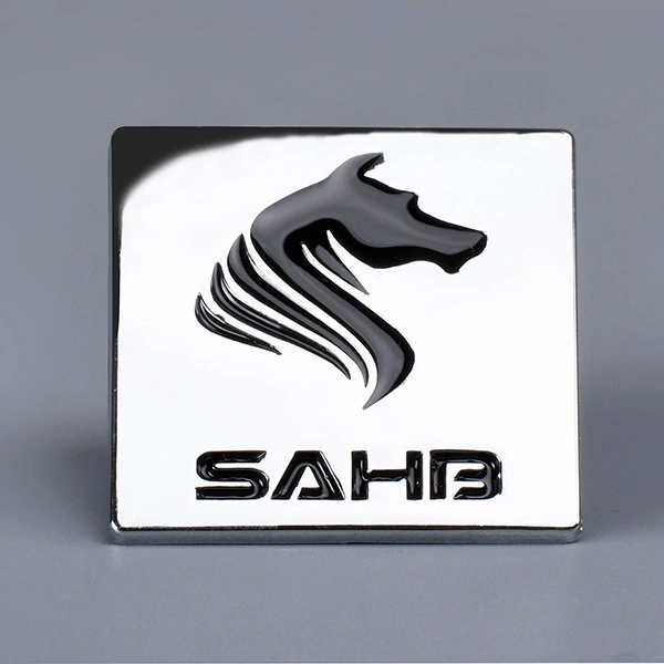 Electroplated Chrome ABS Sticker