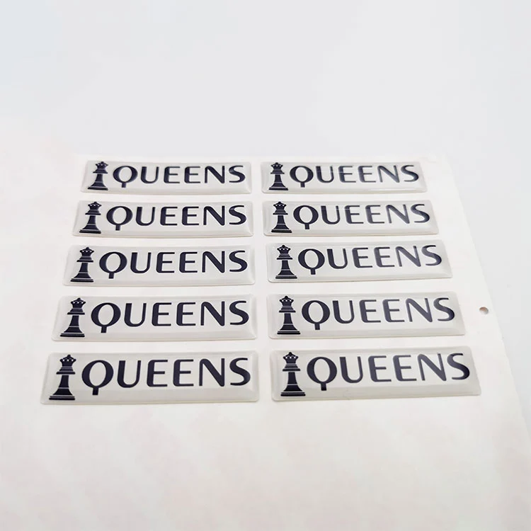 Epoxy Resin Domed Labels