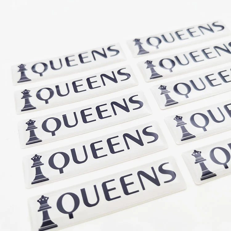Epoxy Resin Domed Labels