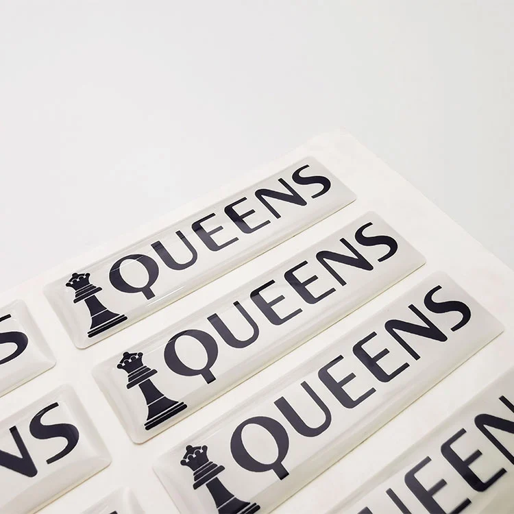 Epoxy Resin Domed Labels