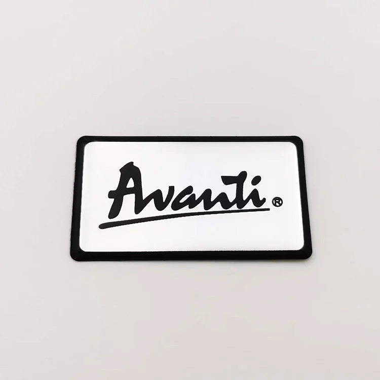Epoxy Resin Name Stickers