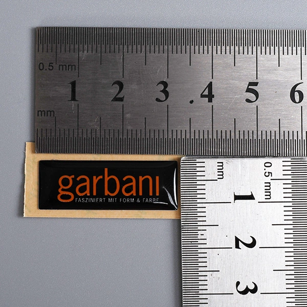 Gel Clear Epoxy Resin Sticker