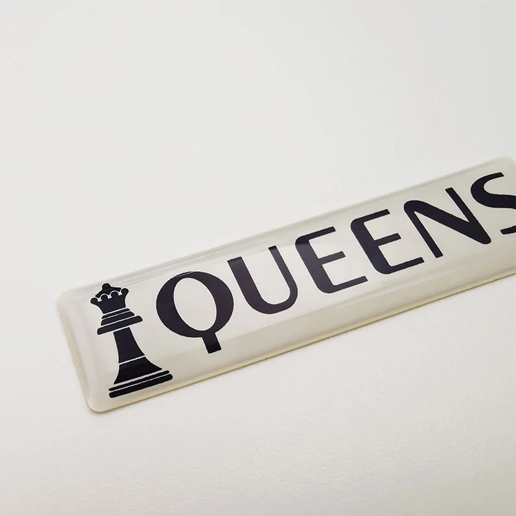 Epoxy Resin Domed Labels