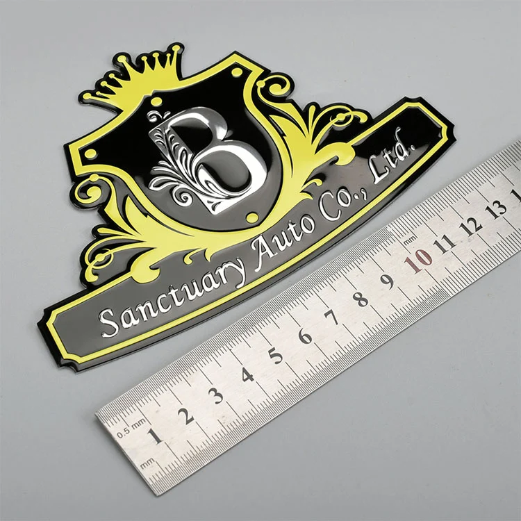 Metal Label With Logo