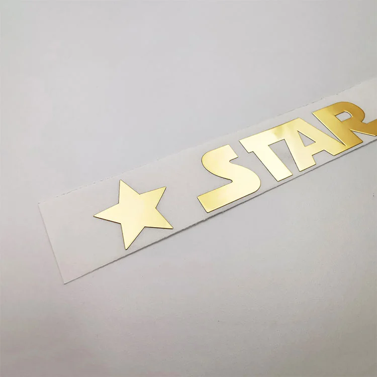 Nickel Metal Label Sticker
