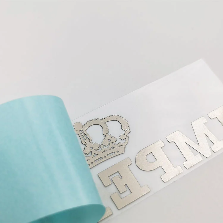 Nickel Transfer Sticker Letters