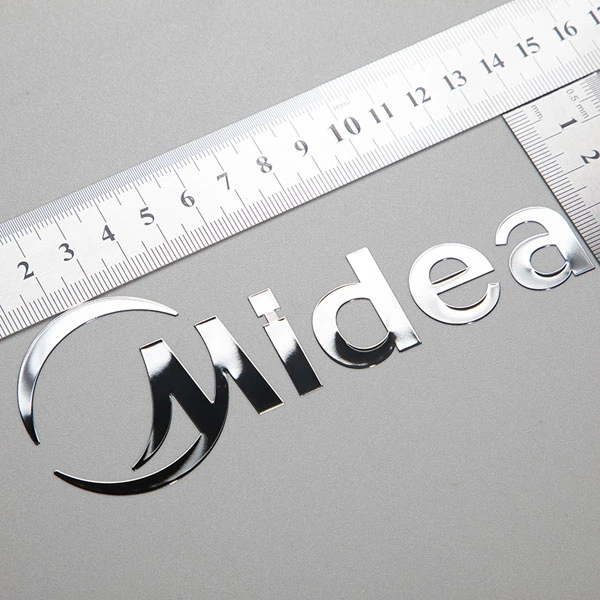 3D Electroplated Sticker