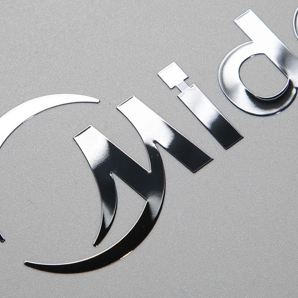 3D Electroplated Sticker