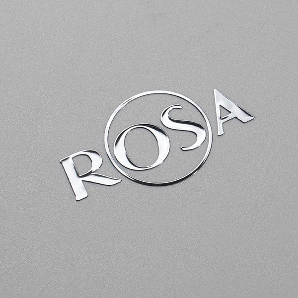 Electroplated Nickel Label