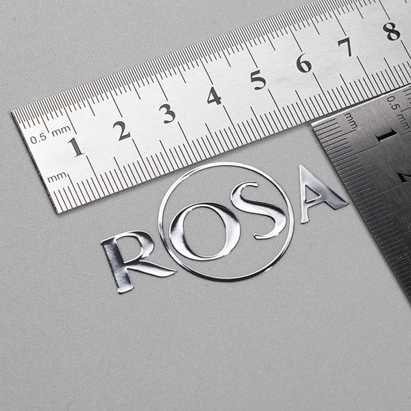 Electroplated Nickel Label