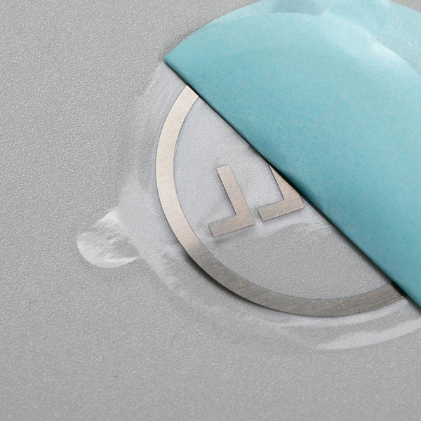 Electroplated Nickel Sticker