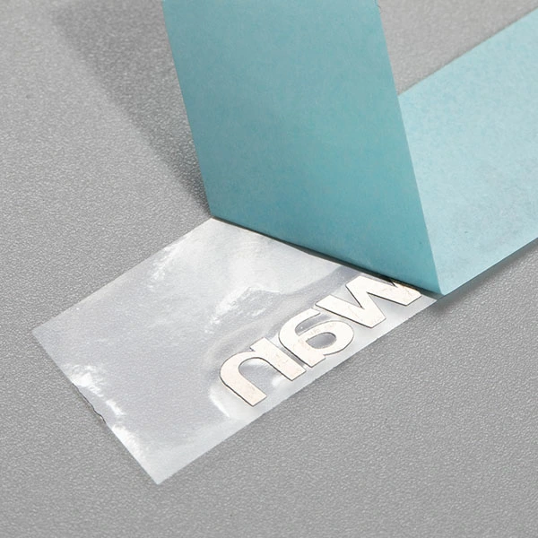 Metallic Nickel Label