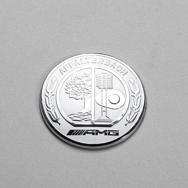 3D Nickel Logo Sticker