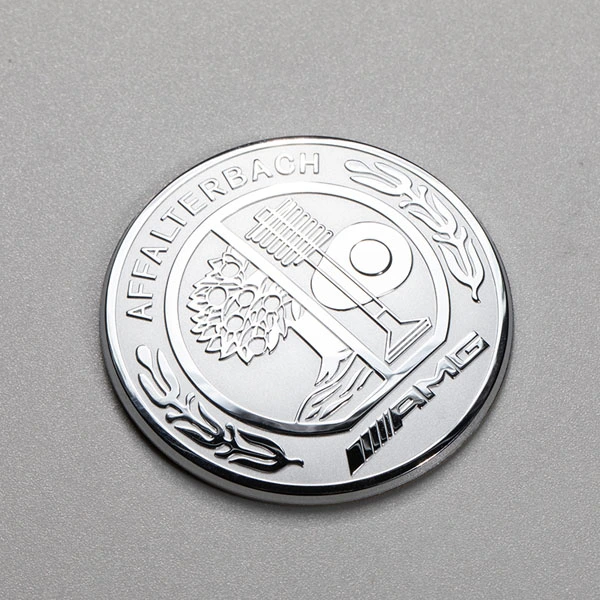 3D Nickel Logo Sticker