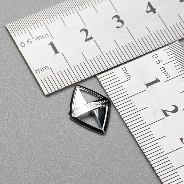 3D Nickel Metal Sticker