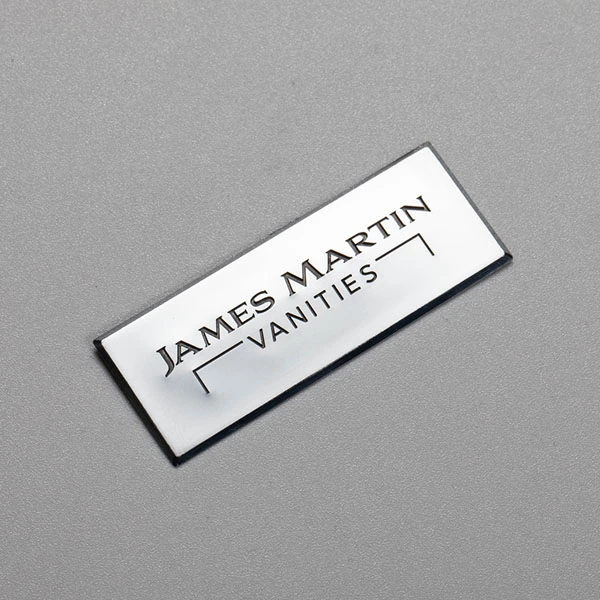 3D nickel Sticker Label