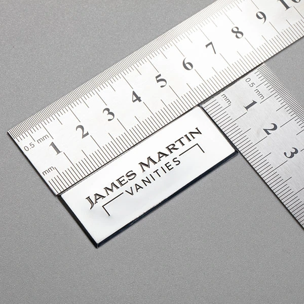 3D nickel Sticker Label