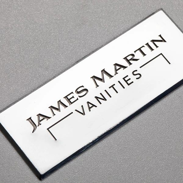 3D nickel Sticker Label