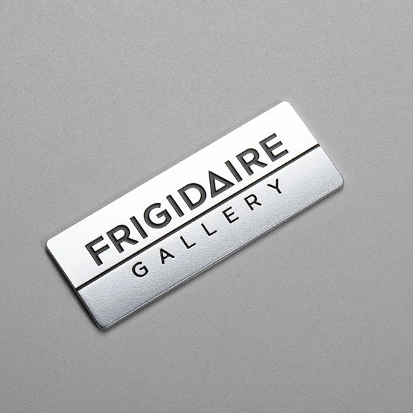 Wholesale Plastic ABS Chrome Manufacturer Unique fridge Badges freezer Emblems