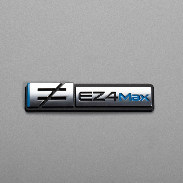 Custom Acrylic Nameplate Plastic Injection Moulding Clear Tag Electroplating ABS Chrome Labels