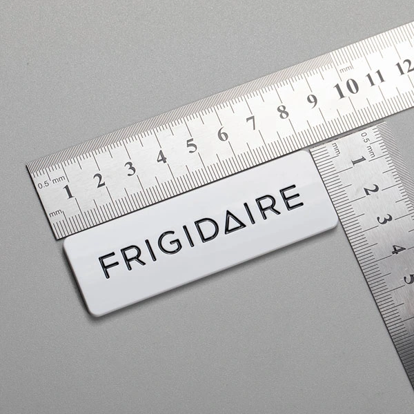 Chroming ABS label