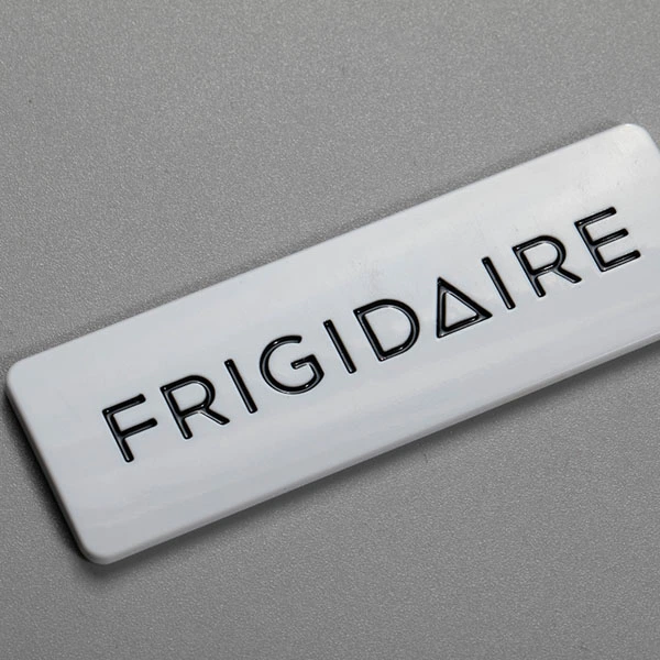 Chroming ABS label