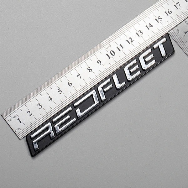 3D Motorcycle Label