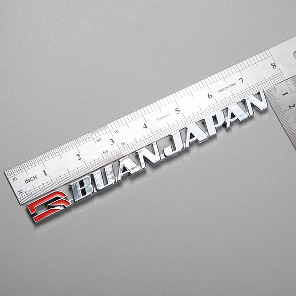 Chrome Logo ABS Sticker