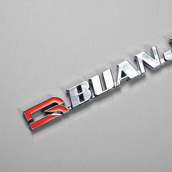 Chrome Logo ABS Sticker