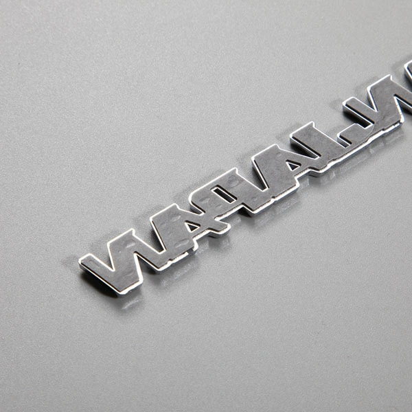 Chrome Logo ABS Sticker